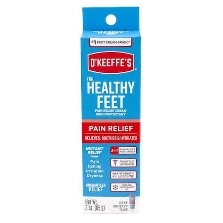 Okeeffes O'Keeffe's Healthy Feet Peppermint Scent Pain Relieving Cream 3 oz 1 pk 109049